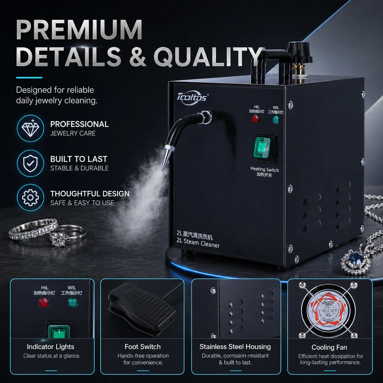 Thumbnail 4 - #14 Top 20 Jewelry Steam Cleaners Worth Buying In 2026