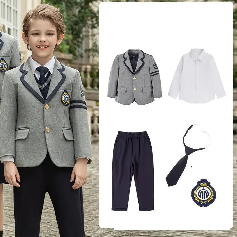 Bambini coreano giapponese asilo scuola primaria uniforme ragazzo ragazza studenti accademici coro prestazioni abbigliamento abiti