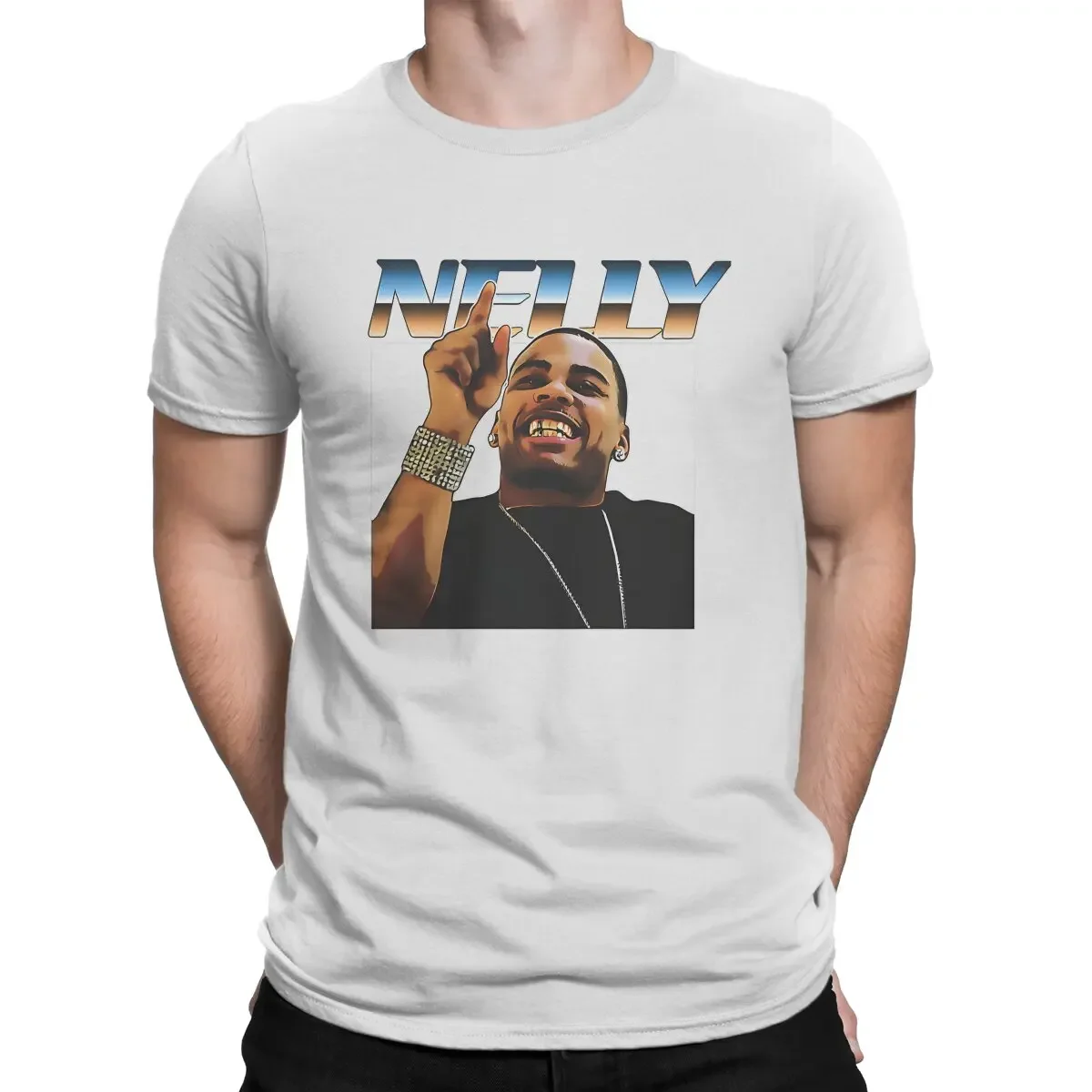 Rapper Unique TShirt Nelly Casual T Shirt Summer Stuff For Adult