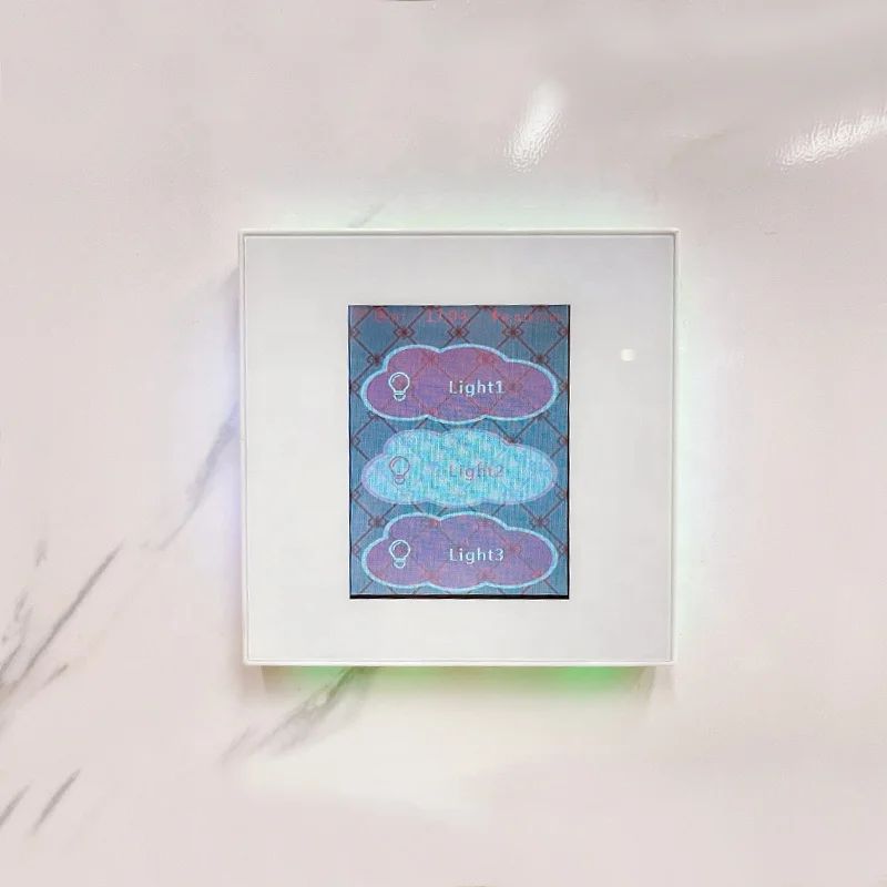 Lanbon Switch with apple Home Kit/ google Home and Alexa  Wifi Smart Switch Smart Home System Tuya Smart Life LCD Touch Screen