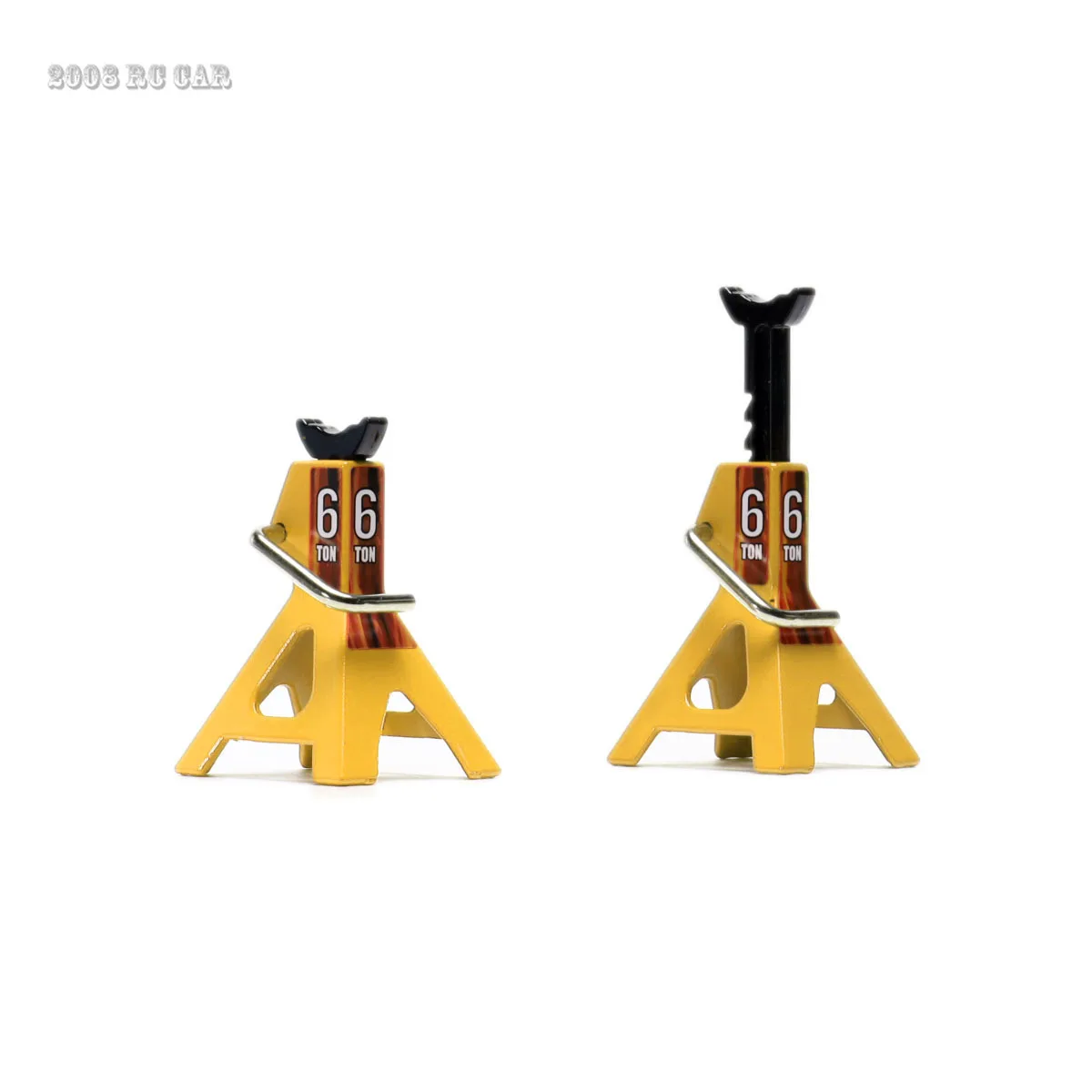 

3/6Ton Toy Car Metal Jack Stands Repairing Tool For RC TRX4 Axial SCX10 Tamiya CC01 D90 D110 TF2 1:10