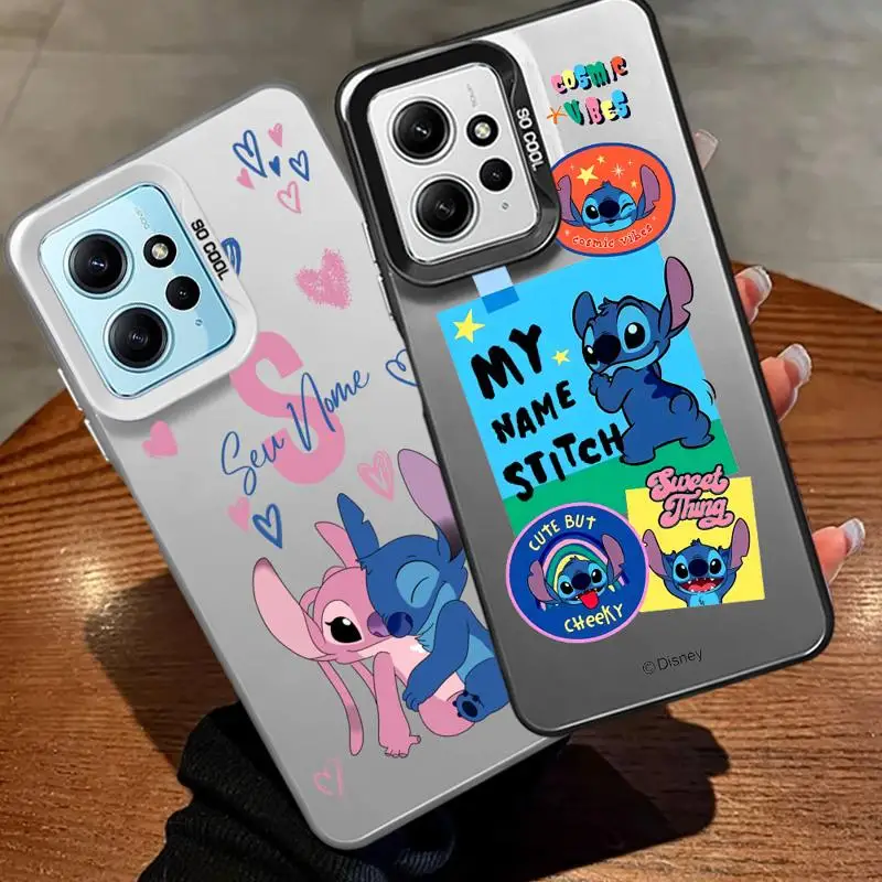 Disney Stitch Angie Cool Art phone case for Xiaomi poco C51 X3 NFC 12C 13C 5G C50 C61 A3x A2 x3plus A1 fundas hard shell couvres