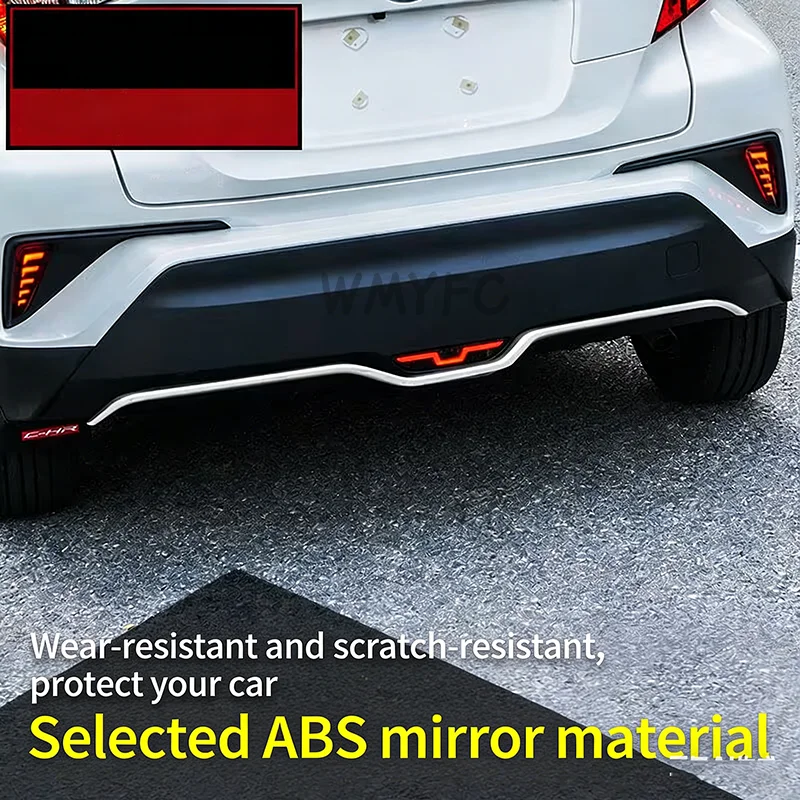 Rear Bumper Diffuser For Toyota C-HR GT sports  / IZOA Rear Bumper Lip Spoiler Splitter Body Kit Exterior Accessories