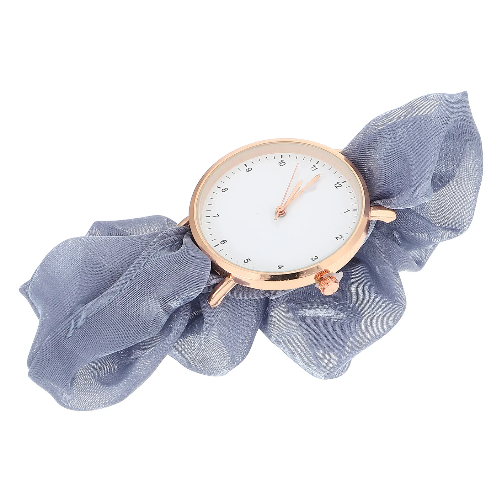 

Fashionable Quartz Watch Lightweight Ribbon Strap Casual Wristwatch For Women Girls Simple Student Timepiece Chic Fresh Design