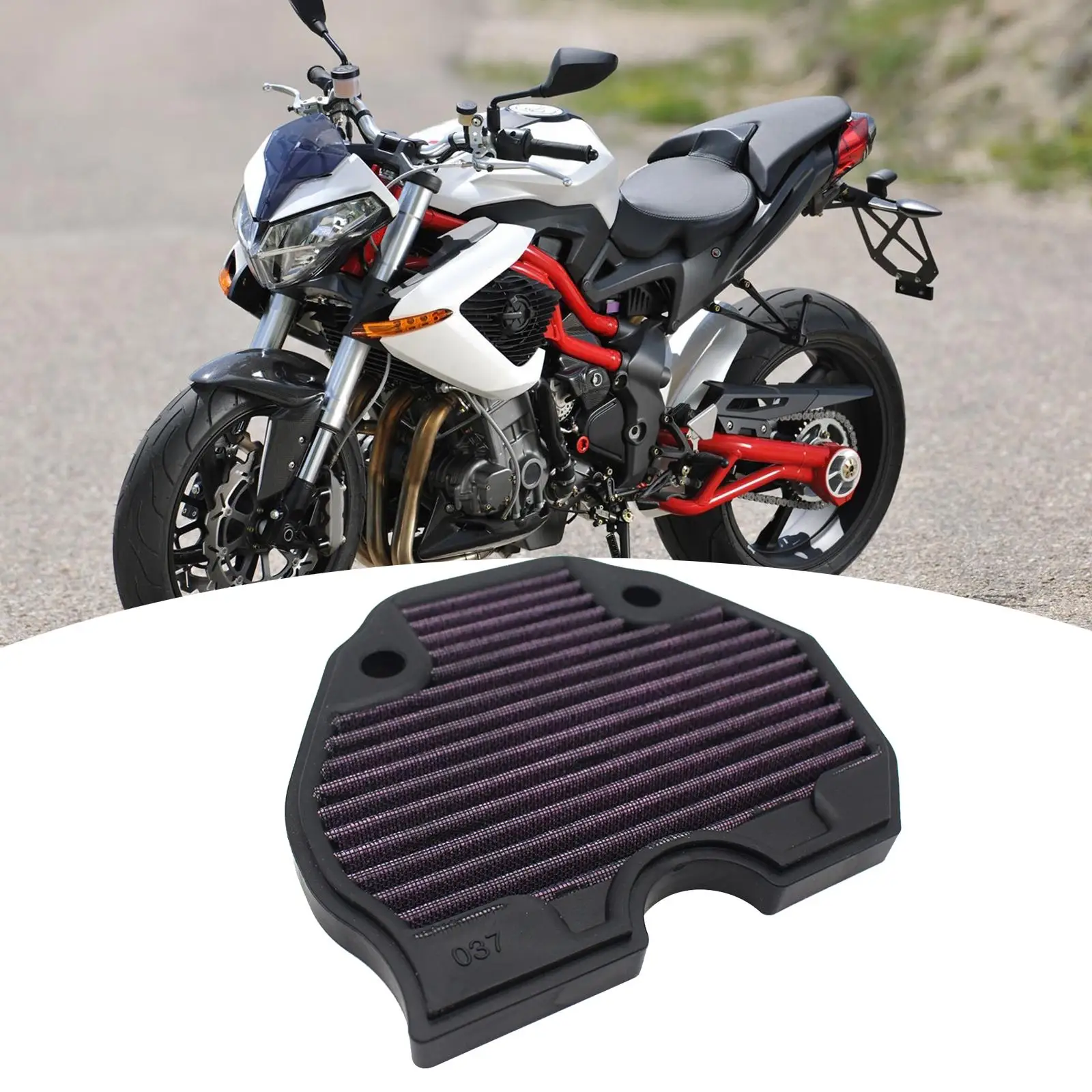 Filtre à air de moto pour Benelli, accessoire de filtre à air, remplacement, BN302 2014 à 2019, BN302S 2018 à 2019, BN302R 2017 à 2019