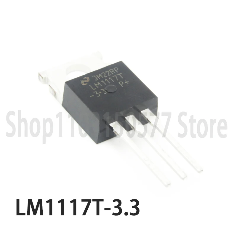 1ชิ้น LM1117T-3.3 LM1117-3.3 3.3V ถึง-220