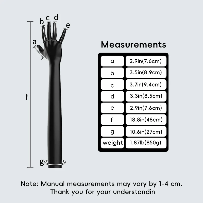 Furrjoi Silicone Realistic Handwear Gloves with Fingers Cosplay Custom 3 Sizes Available Sexy Furry Catsuit Latex Fursuit