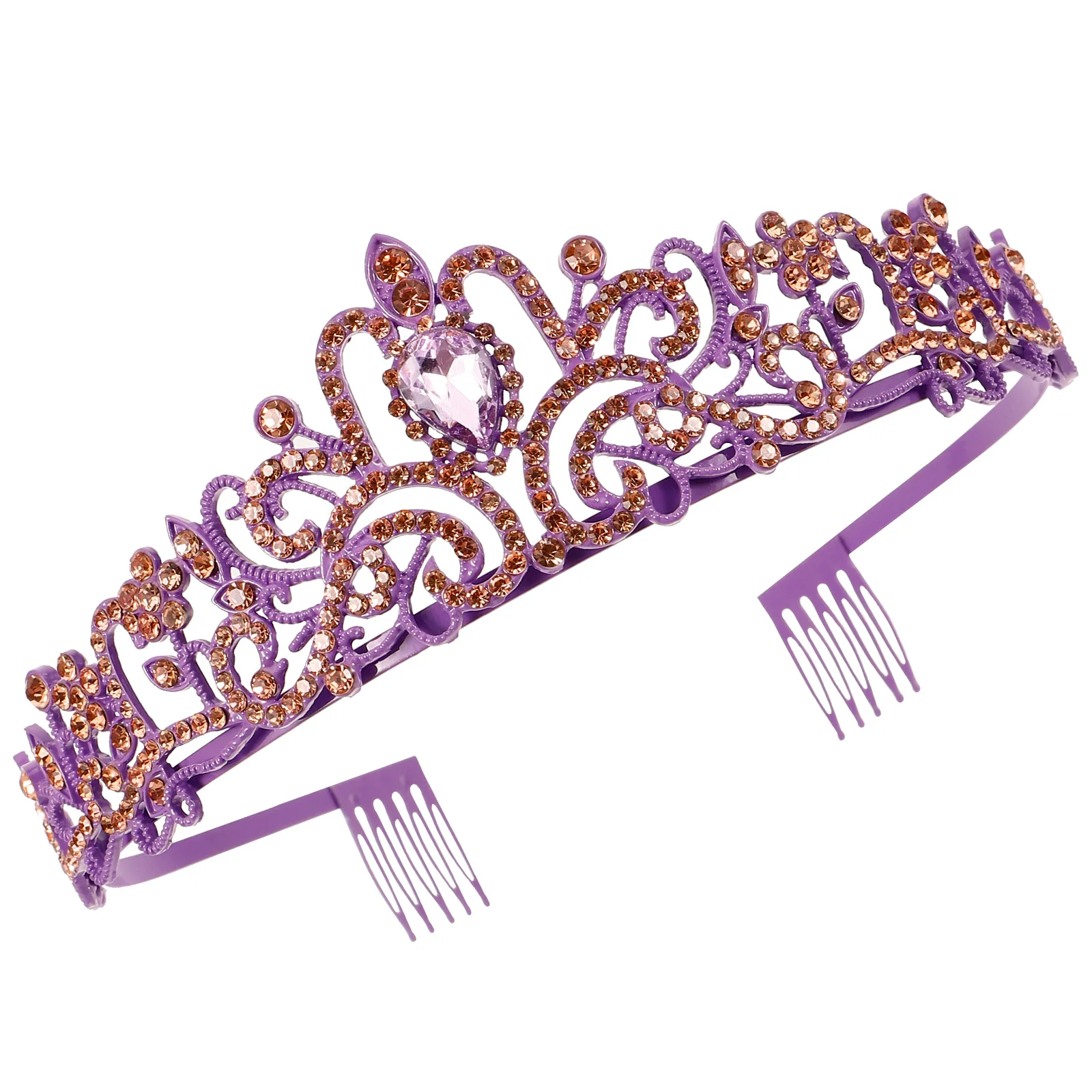 

Crystal Crown Bridal Hair Accessories Wedding Birthday Women Headb Rhinestones Bride Crowns Tiara Photoshoot Stylish Exquisite