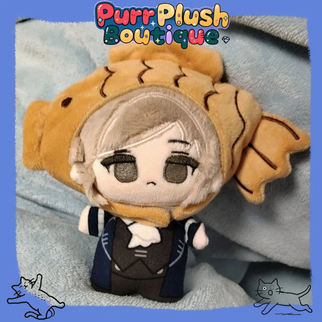 

10cm Mini Doll Anime Game Reverse:1999 Cosplay Vertin Adorable Stuffed Plush Backpack Key Chain Pendant Plush Keychain Gift