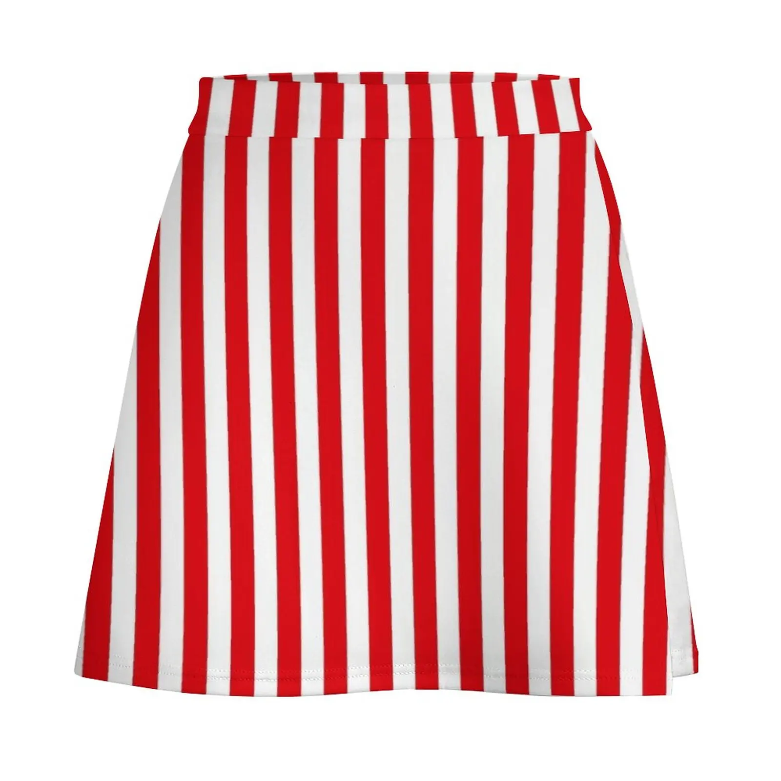 Red Stripes Mini Skirt elegant social women\'s skirts Summer dress women clothing 2023 new arrivals