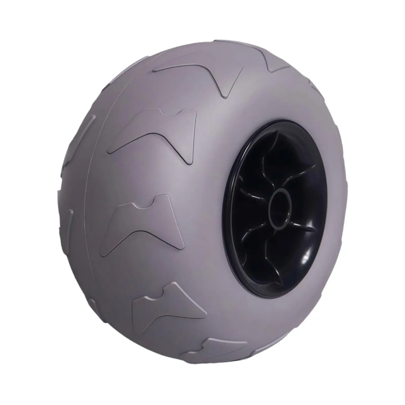Beach Cart Wheel Easy to Install Durability Replacement Practical Inflatable