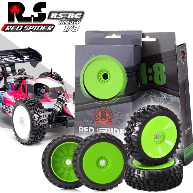 4 szt. Koła 118mm 1/8 RC Off-samochód zabawka do samochód zdalnie sterowany HSP ARRMA Typhon Talion Trxs Redcat Team Losi Kyosho HPI WR8