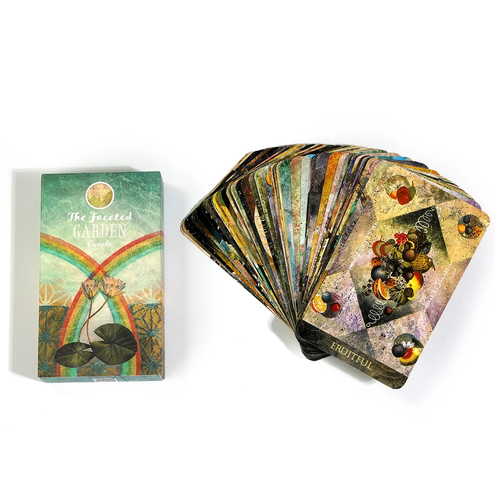The Faceted Garden Oracle Second Edition Oracle Deck Divination Inspired By The Symbolism