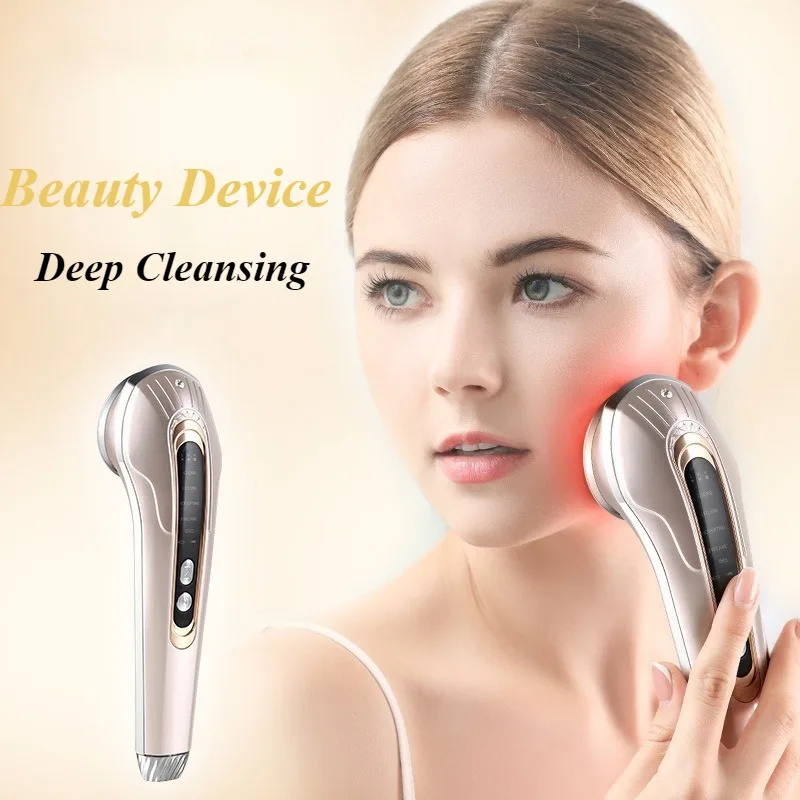 آلة شد الوجه متعددة الوظائف، آلات تنظيف احترافية، جهاز صحة تجميل محمول، أجهزة جمالية للبشرة