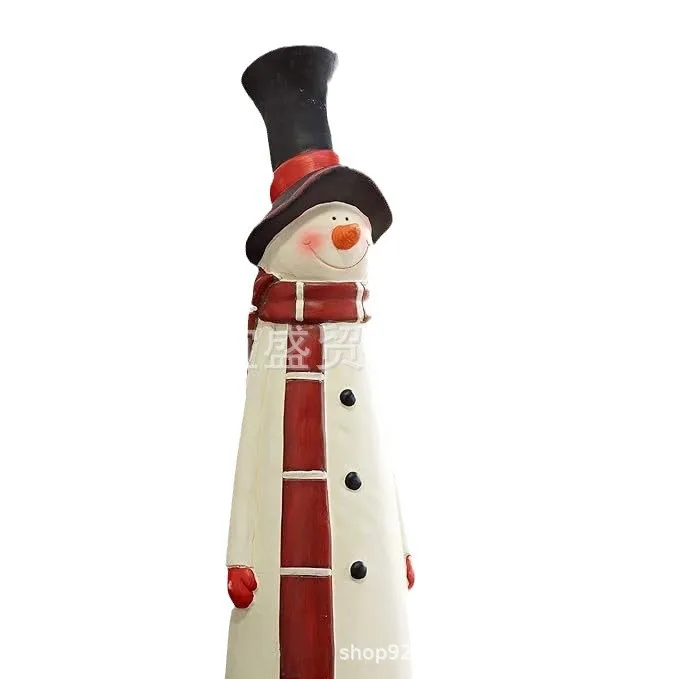 ‌Christmas Santa & Snowman Figurines Set - Nordic Party Decor | Cute Holiday Ornaments | Gift for Adults/Kids