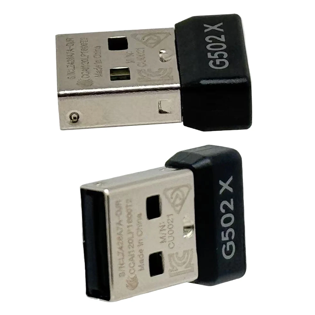 Adaptor Penerima Mouse USB Penerima USB Portabel Dongle Plug Adaptor Mouse USB untuk Mouse Gaming Nirkabel Logitech G502X