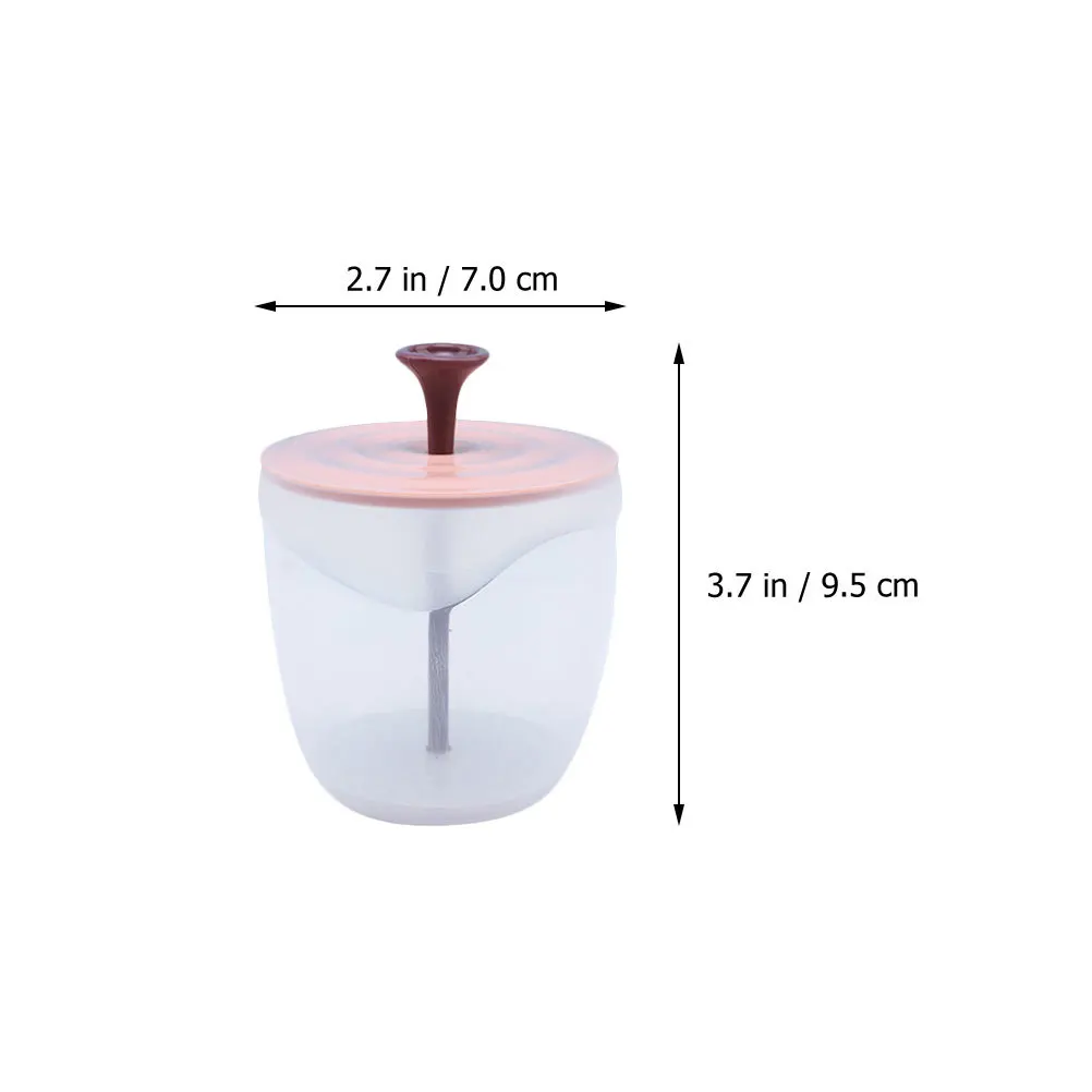 4 pçs viagem portátil borbulhador facial rico delicado dispositivo de limpeza de bolhas durável material pp fácil transportar presente borbulhador facial