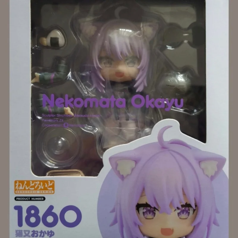 

Коллекционная фигурка GSC Nekomata Okayu Hololive Production Reissue Chibi для фанатов аниме и коллекционеров фигурок