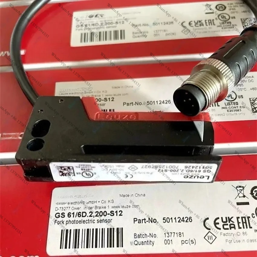 GS 61/6D.2,200-S12 50112426  New Original Color Code Sensors