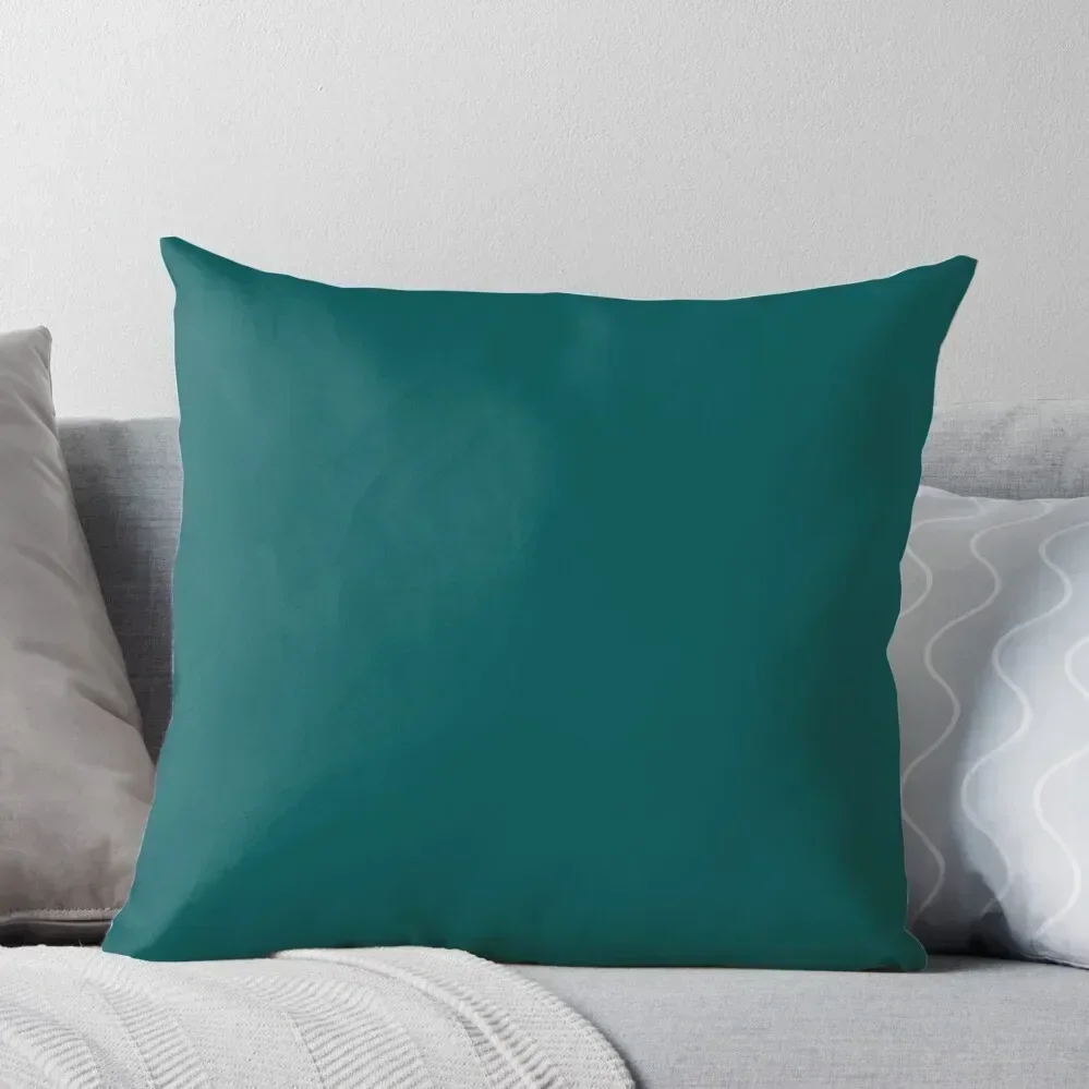 

Teal Green Accent Solid Color Decor Throw Pillow Decorative Cushions For Luxury Sofa autumn pillowcase pillow