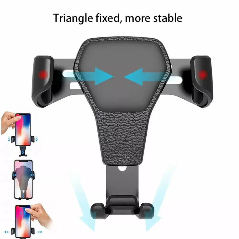 1PCS Car Air Vent Mount Cradle Holder Stand Universal Gravity Interior Accessories Support For Mobile Cell Phone Car Bracke Z3P7