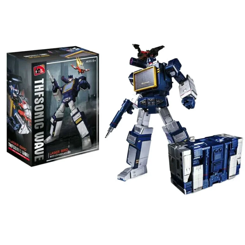 Transformation Action Figure Toy THF-01J Masterpiece Soundwave Movie Model Rumble Laserbeak MP13 Deformation Optims Prima Robot