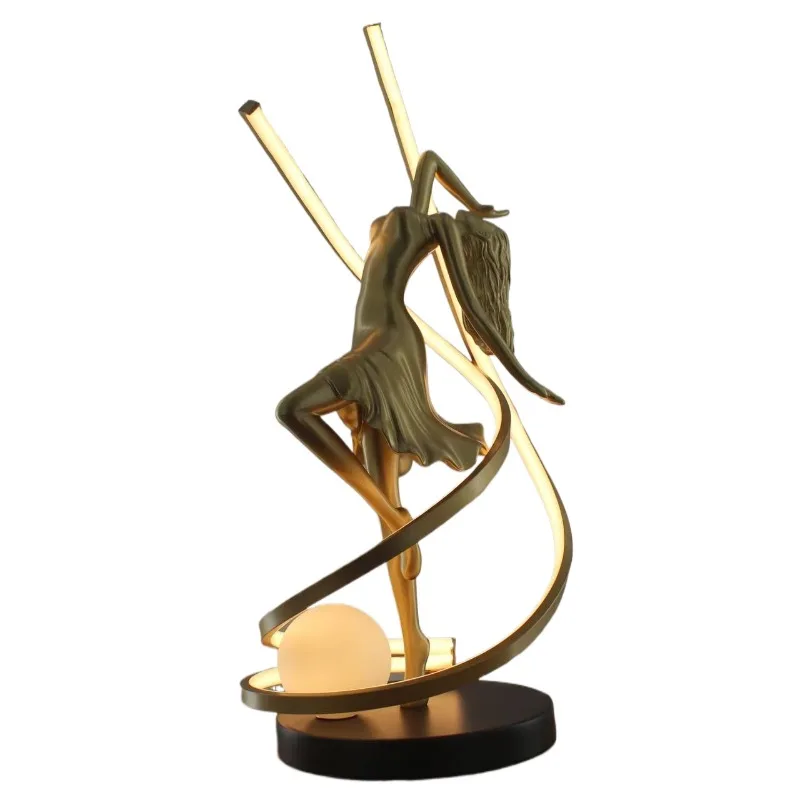Popular lighting products - artistic human figure sculptures - floor lamps