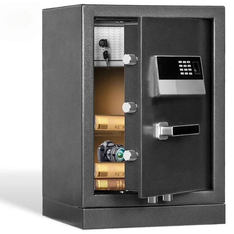 

Сейф с паролем, сейф для отпечатков пальцев, бытовой встроенный настенный офисный небольшой противоугонный сейф нового типа