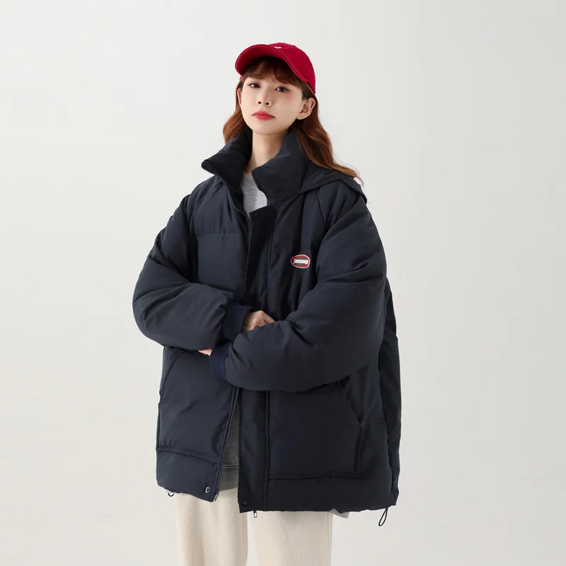 

2022 Winter Clothes Women New Fashion Thickened Down Cotton Jacket Original Design Warm Clothes Coat