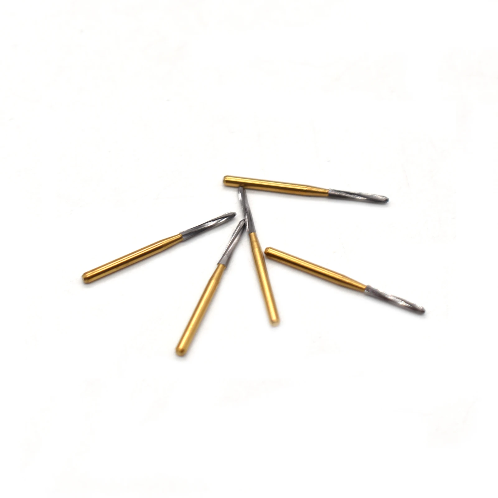 5Pcs Dental Endodontic Carbide Burs FG 1.6mm for High Speed Handpiece Shaping and Refining Endodontic Access Preparations