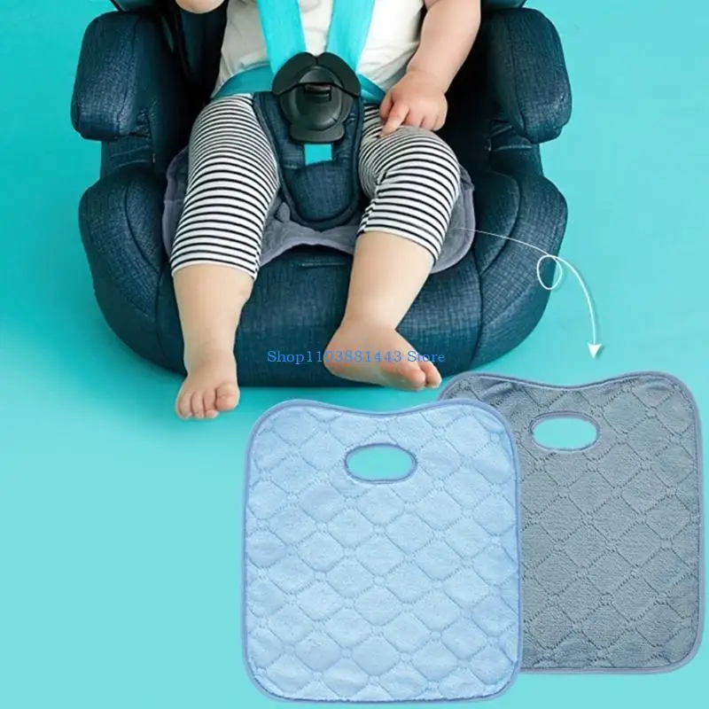Q6RE Protective Carseat Pad Strollers Mat for Kids Ensures Stability and Comfortable