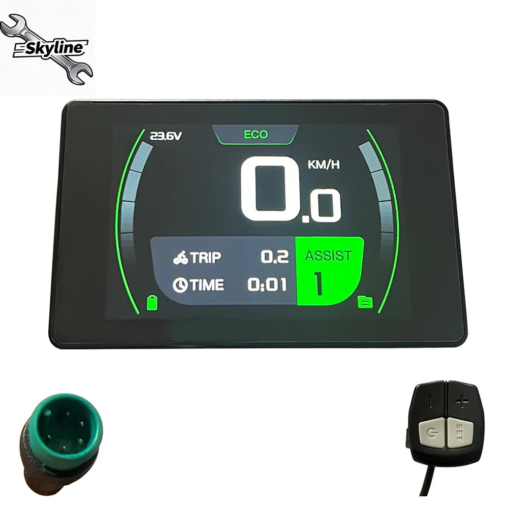 C900 LCD Display for 36V 48V E-Bike Accessories  Speedometer Mountain Bike Speed Control Panel Electric Scooter