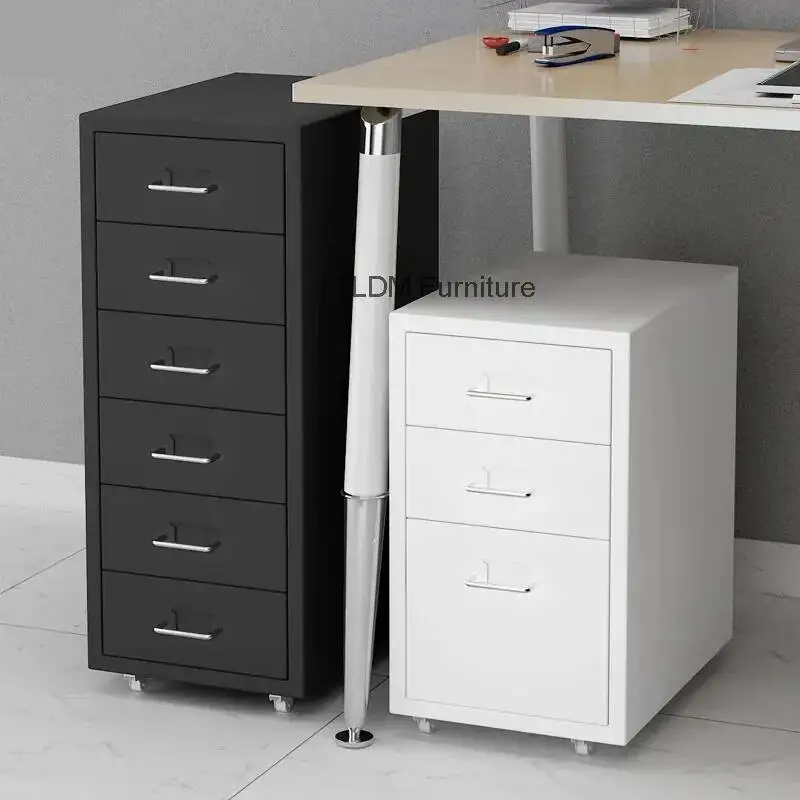 Low Office Cabinets Bedroom Drawer Mobile Filing Cabinets Colorful Multi-compartment Small Furniture Filing Archiefkasten YSWJG
