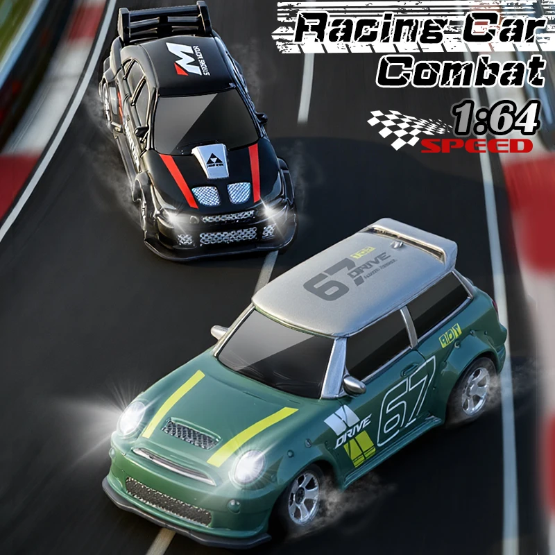1:64 Full Proportion  2.4G High speed Drift Rc Car 4WD Mini Drift Car Radio Controlled RTR Electric Toys For Children