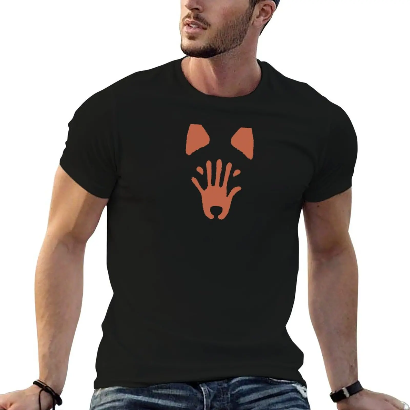 Orange Ochre Isolate T-Shirt Work Casual Loose Fit T-Shirt