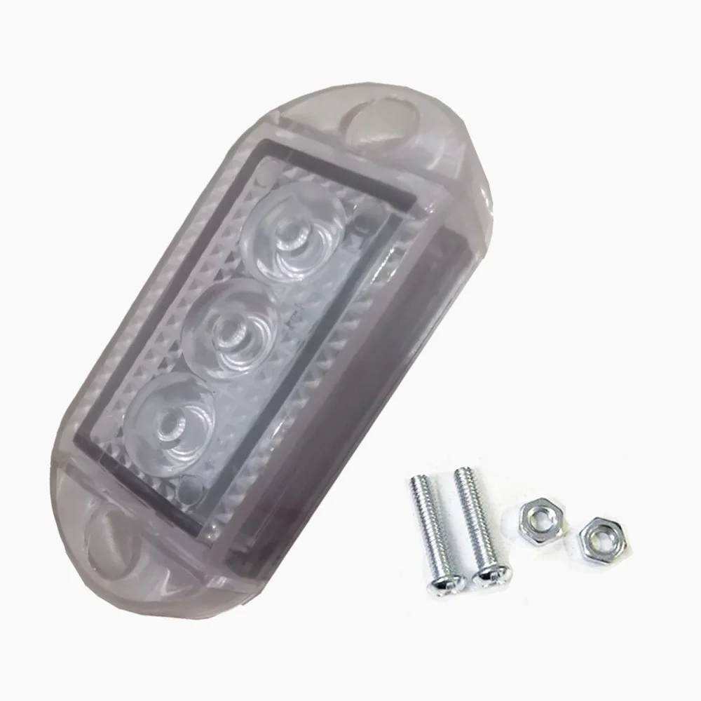 Universal Waterproof LED Side Marker Signal Light 12V 24V Truck Trailer Clearance Lamp Tail Exterior Warning Part