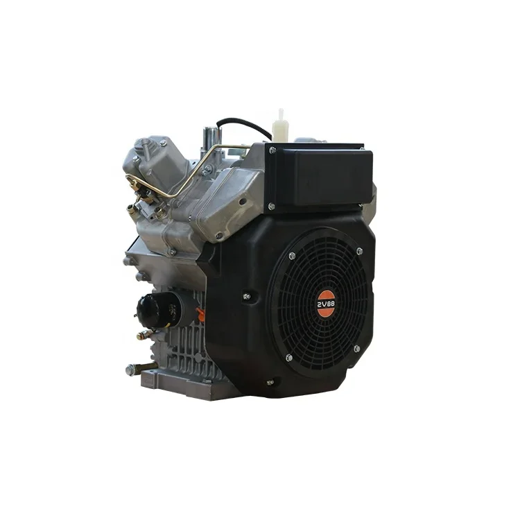 20 HP Water Cooled Diesel Engine 15 KW Dual Cylinder Diesel Engine