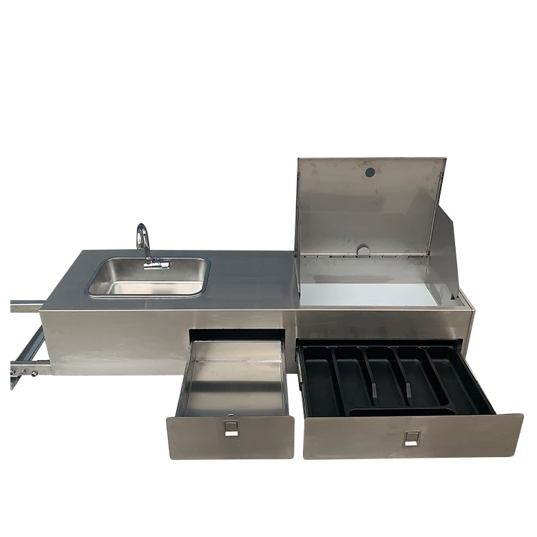 

Wohnmobil Rv Mobile Camper Trailer Pull Out Kitchen, Slide Out Camper Kitchen For Camper