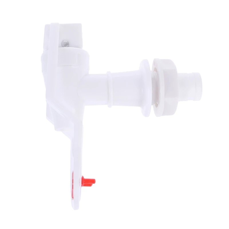 2 Pcs Water Dispenser Replacement Push Type White Plastic Tap Faucet Kitchen drinking supplies G8TC