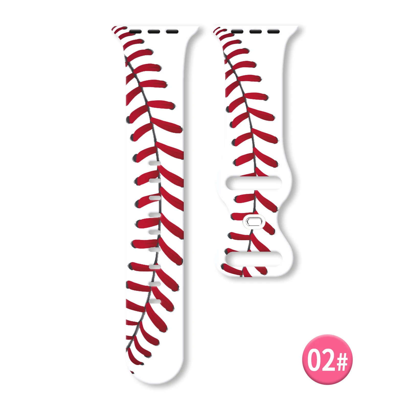 

Ремешок с сферической текстурой 1 с принтом для Apple Watch 11 10 9, силиконовый ремешок, сменный браслет для iWatch 46/44/42/41 мм, ремешок для часов