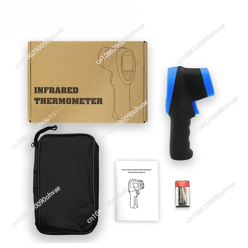 Colour Display Infrared Thermometer Ir Temperature Gun For Industry Easy To Use H-1500C