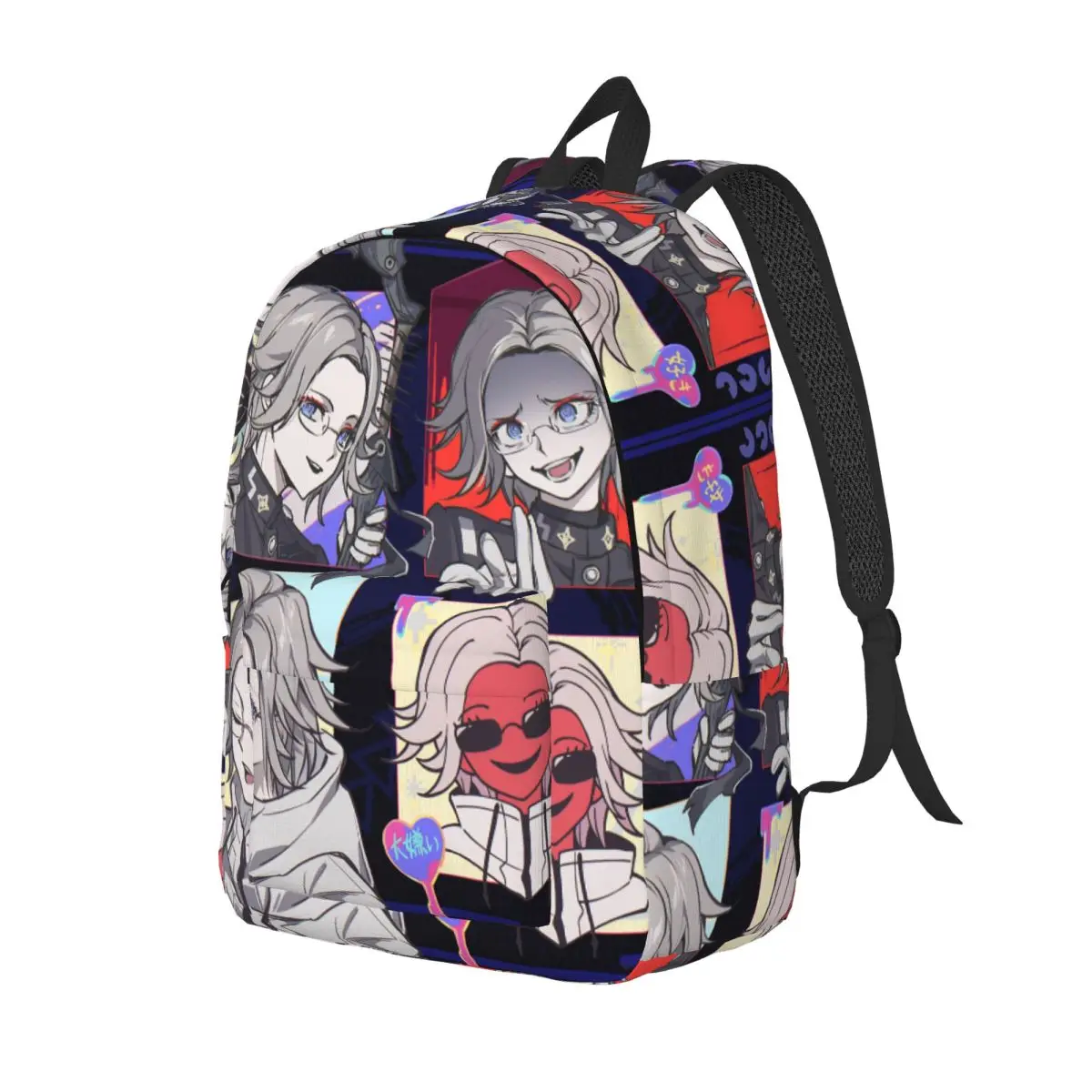Eito HUNDRED LINE Backpack Middle High College School Student Anime Game Bookbag Teens Daypack Gift