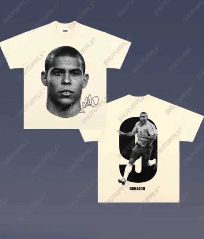 كريستيانو رونالدو كبير الحجم تي شيرت نيمار لكرة القدم نجم طباعة القطن قصير الأكمام تي شيرت الرجال النساء الملابس Athleisure الصيف
