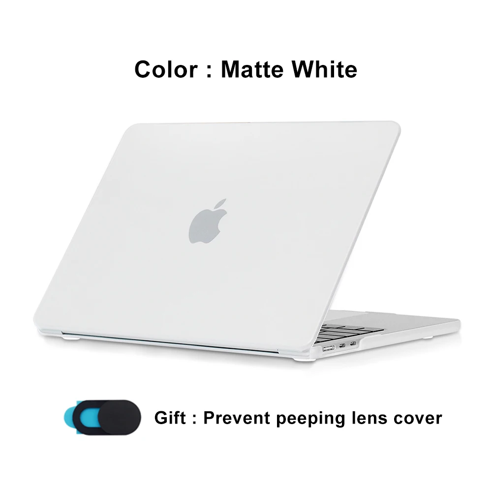 Laptop-Hüllen für MacBook Air 15 Case M5 M4 A3448 A3241 Touch ID Schutzhülle MacBook Air 15,3 Zoll 2024 M3 A2941 M2 A3114 Funda Shell – Detail 9