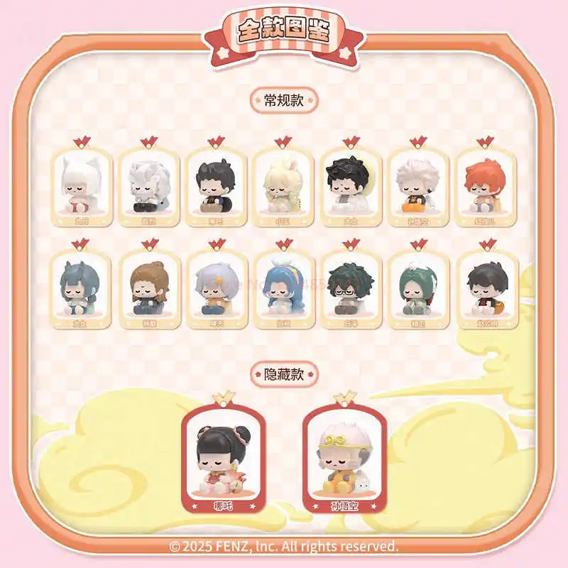 جديد فاي رن زاي صغير على مهل الحياة الشكل حقيبة أعمى سلسلة 2 العصرية أنيمي تحصيل تمثال سطح المكتب حلية هدية عيد #6