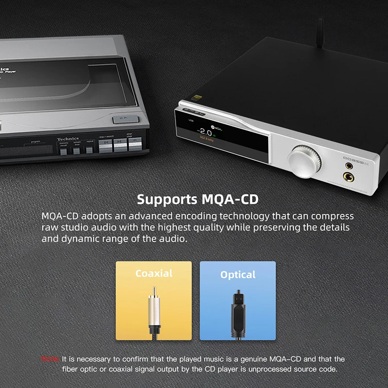 SMSL DO300EX AK4191 + AK4499EX MQA MQA-CD 디코더 헤드폰 앰프, 리모컨 포함, BT5.1, 4.4mm, 6.35mm 출력, DSD512, 32 비트, 768kHz