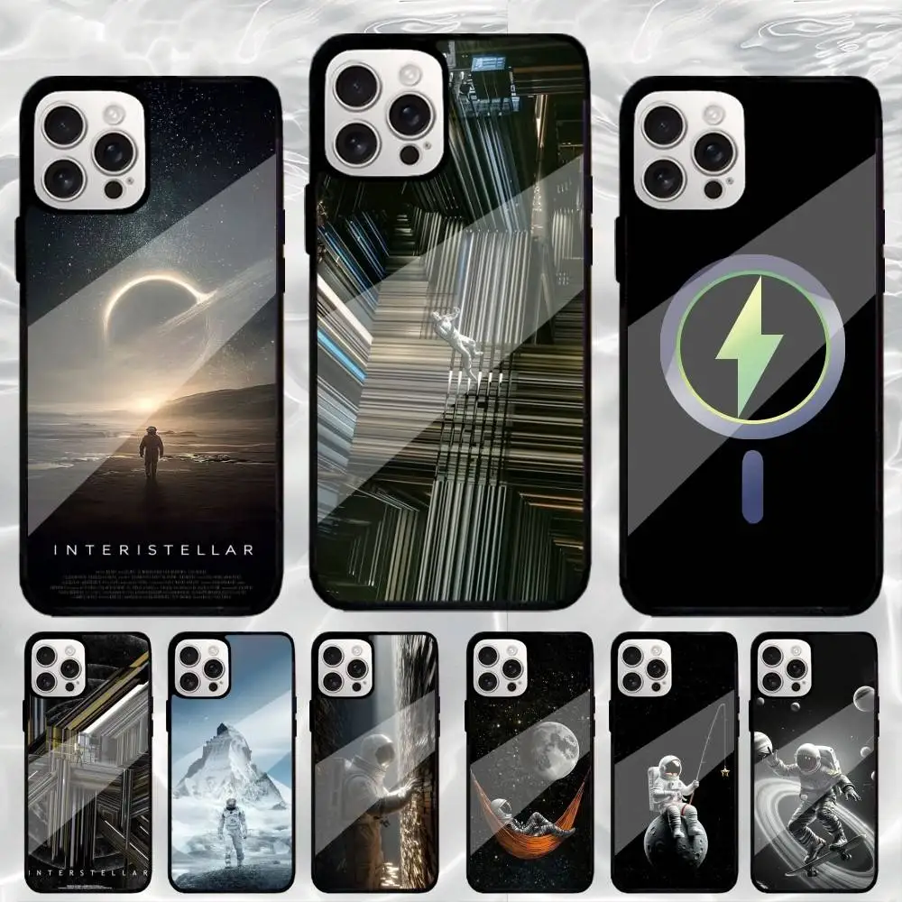 

Film I-Interstellar movie Phone Case For iPhone17,16,15,14,13,12,11 Plus,Pro Max Magnetic Magsafe Wireless Charging
