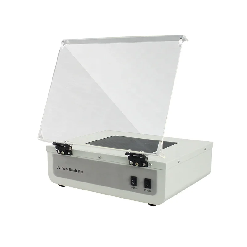 254nm 302nm 354nm wavelength lamp UV Transilluminator for Laboratory