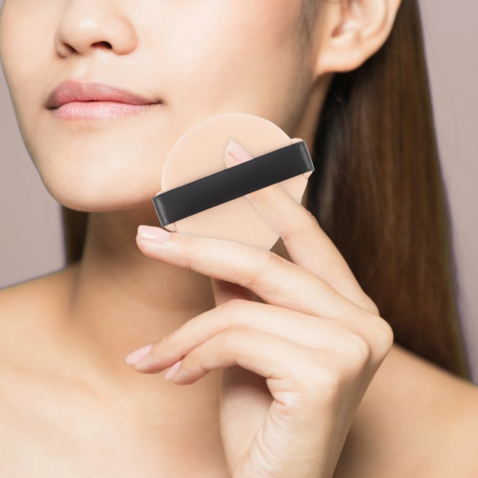 7 Stück Gesichtsschwämme aus Latex, Make-up, hydrophile Werkzeuge für loses Körper, Mineralpulver, glatte Haut, hohe Qualität, langlebig