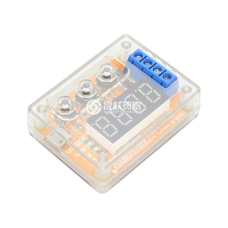 ZB2L3Battery Capacity Measuring Instrument External Load1.5V-12V3.7VBattery18650Test3Awith Shell